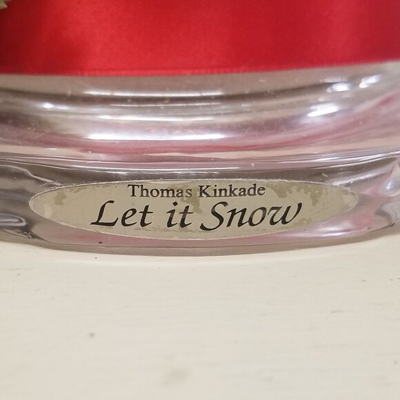 Thomas Kinkade "Let it Snow" Crystal Top Hat - Picture 4 of 13
